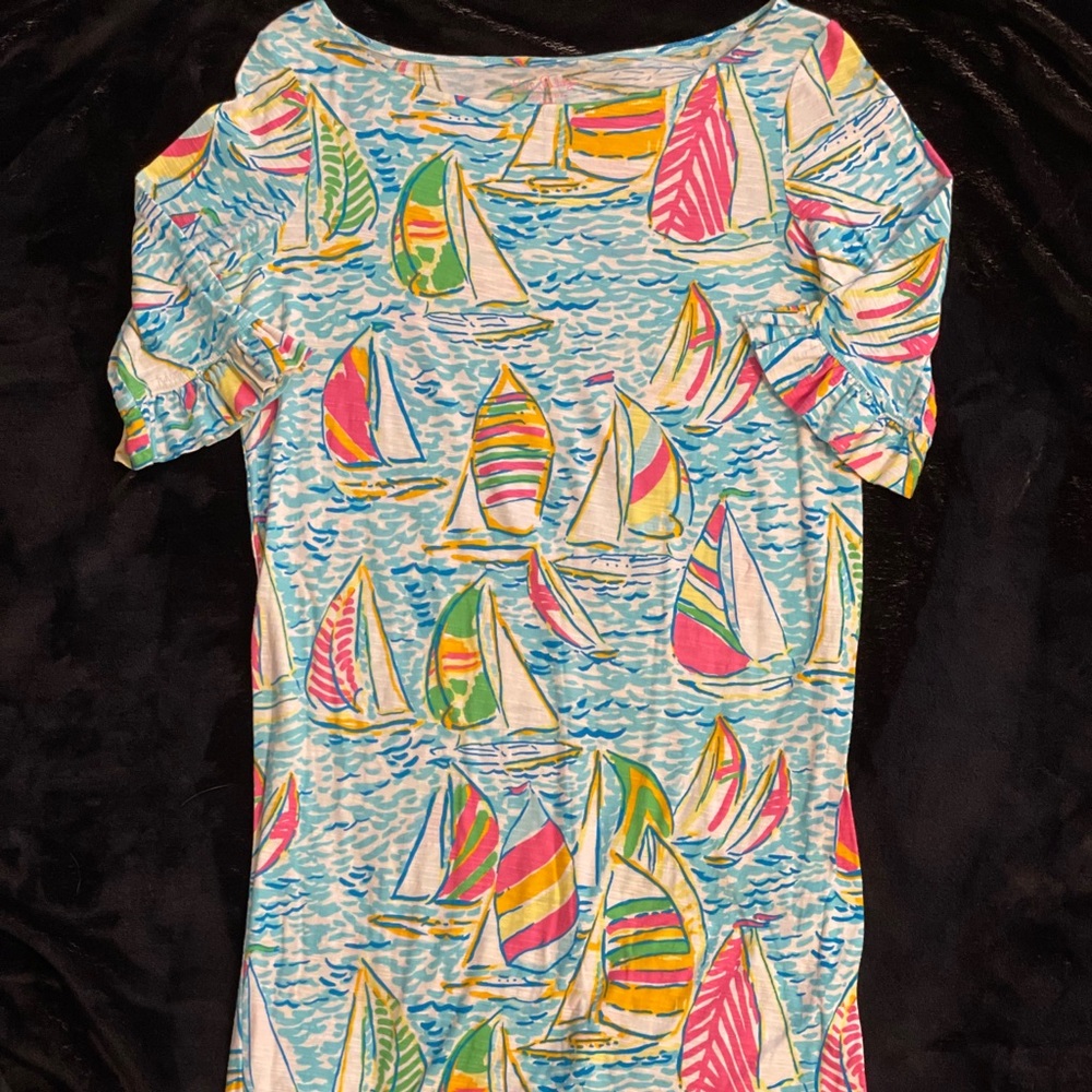 Lilly Pulitzer You Gotta Regatta T-shirt Dress